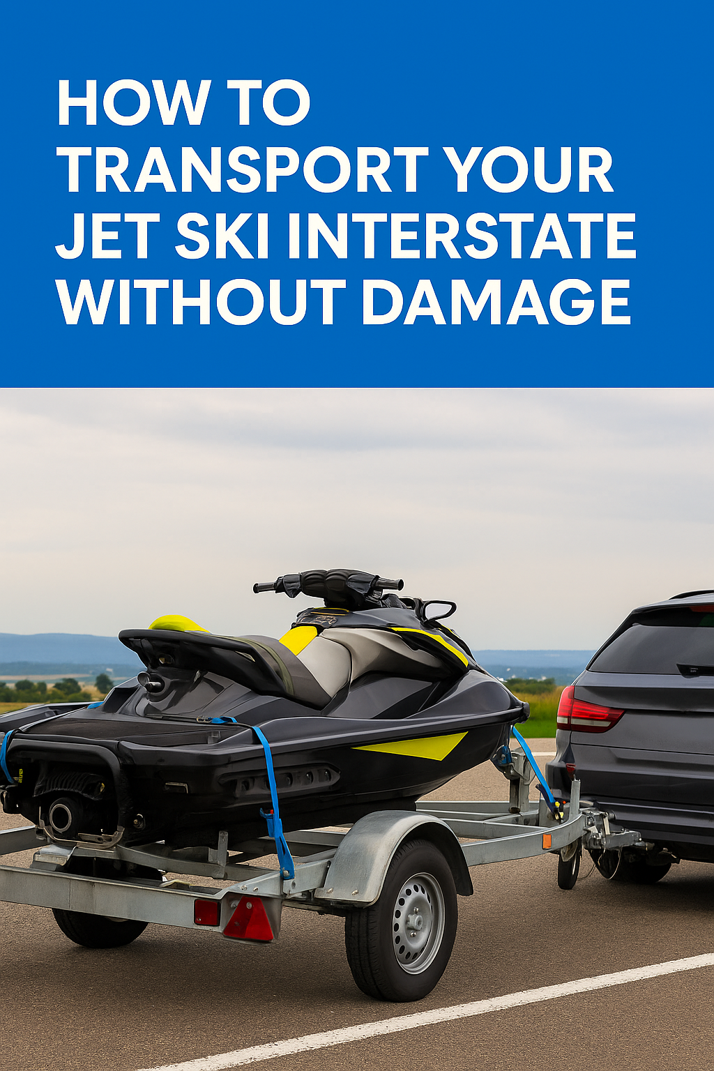 How to Transport Your Jet Ski Interstate Without Damage